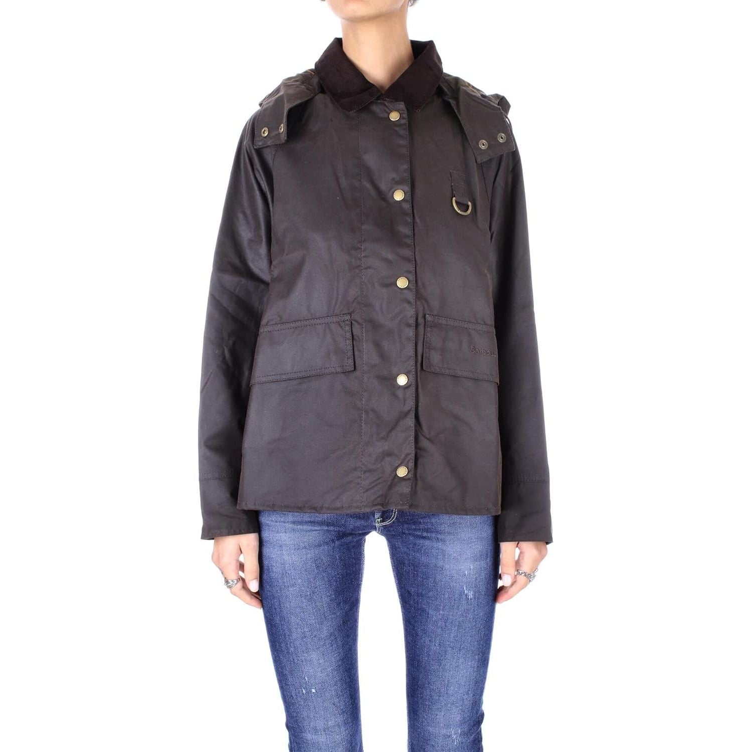 Giubbotto BARBOUR Donna avon wax Verde