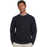 Pullover BARBOUR Uomo essential patch crew Navy