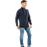 Pullover BARBOUR Uomo essential patch halp zip Navy