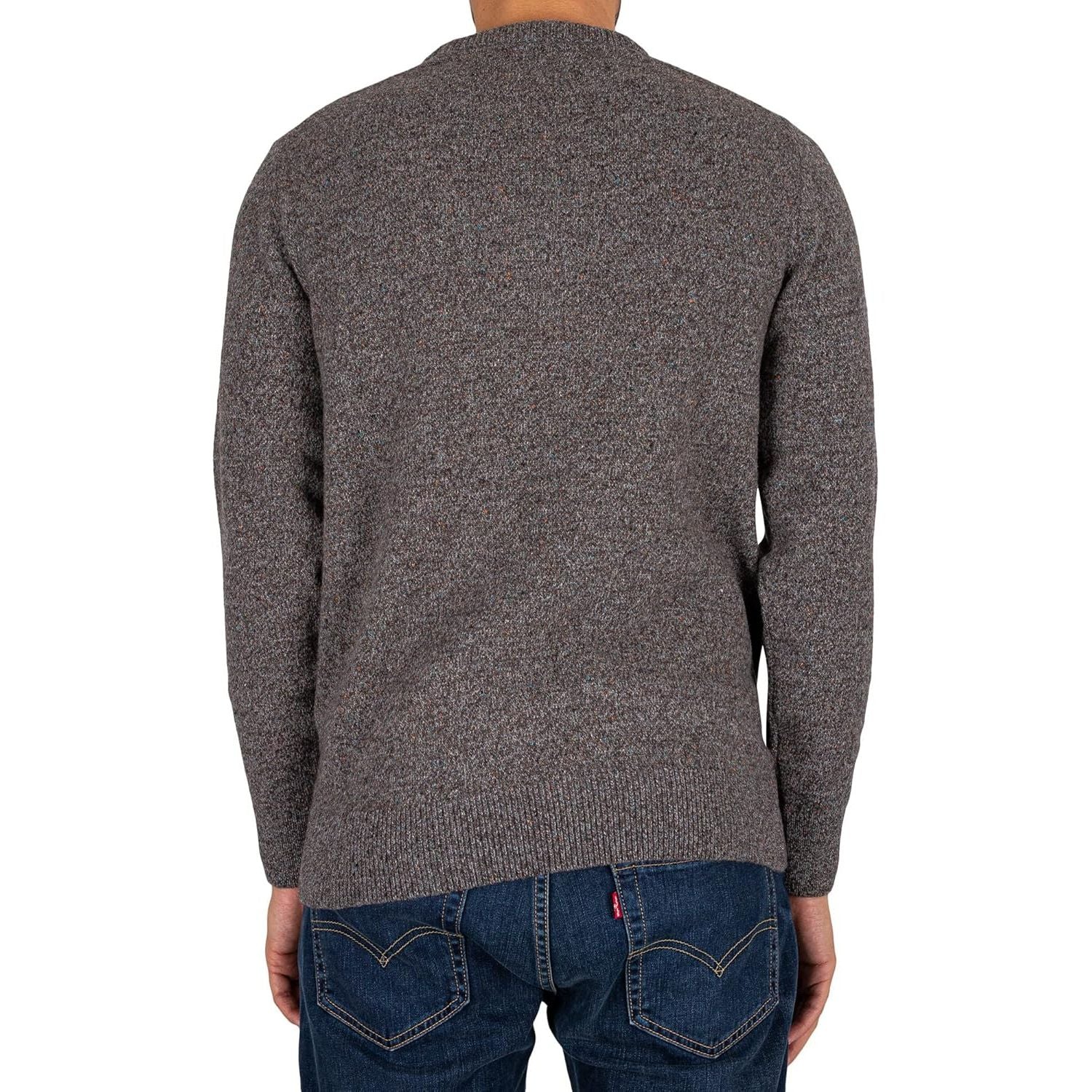 Pullover BARBOUR Uomo essential tisbury crew Grigio