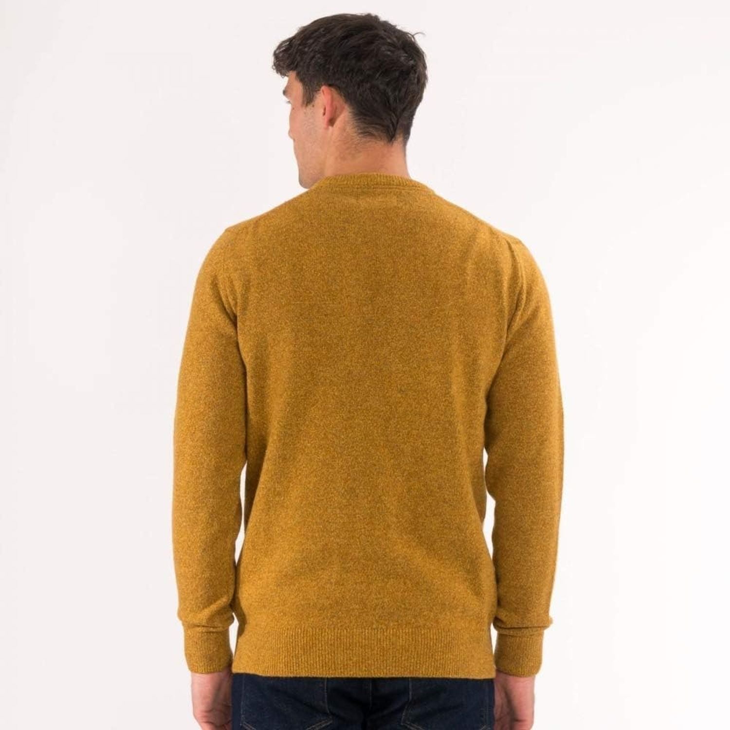 Pullover BARBOUR Uomo essential tisbury crew Arancione