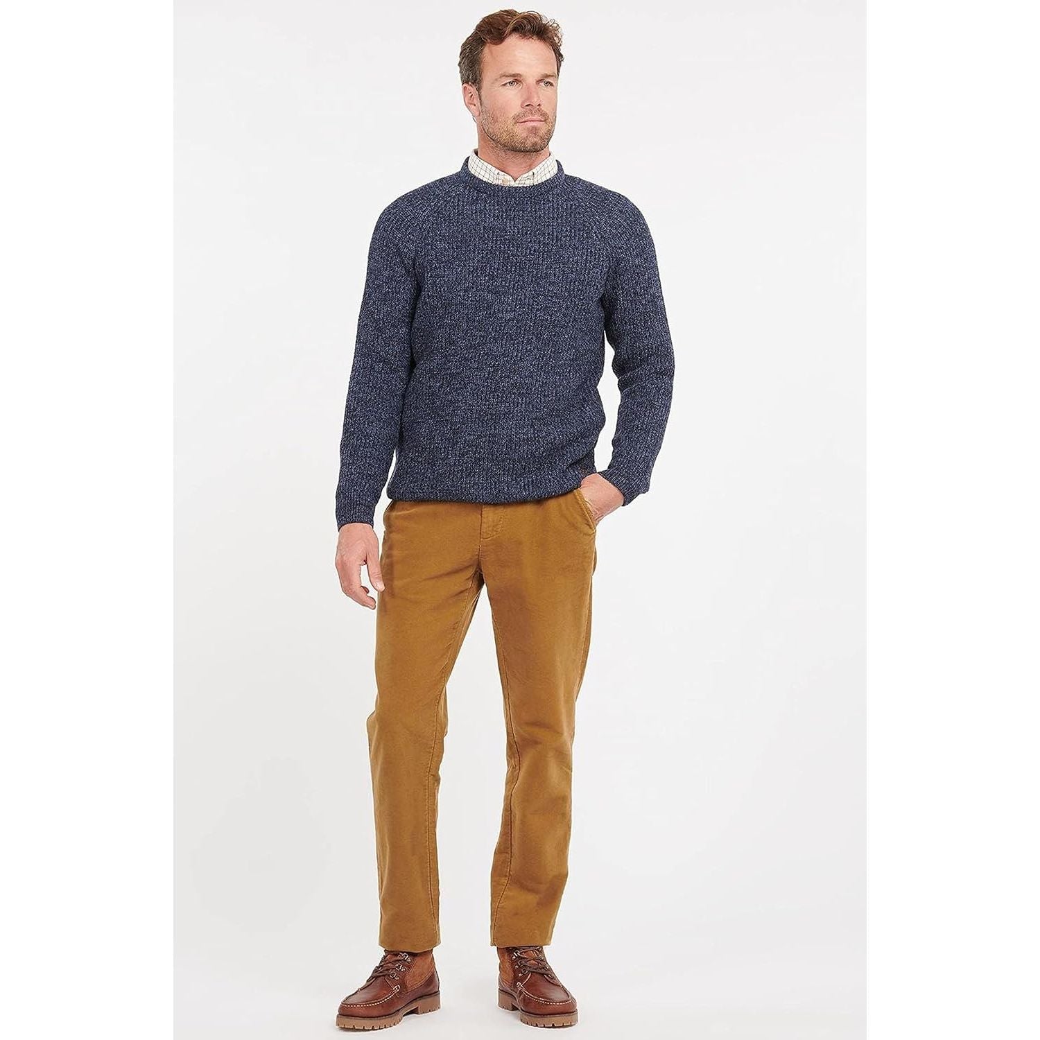 Pullover BARBOUR Uomo horseford crew Navy