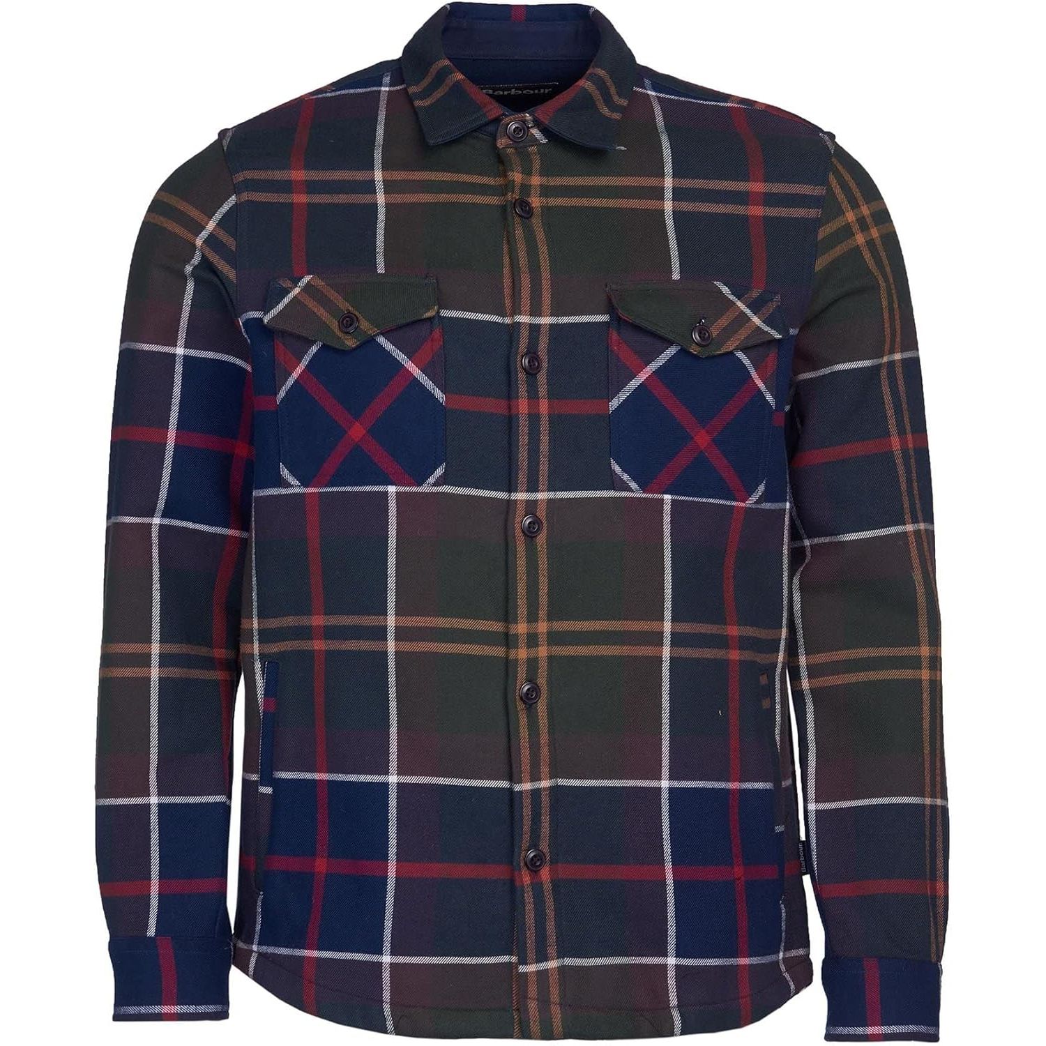 Camicia BARBOUR Uomo cannich overshirt Verde