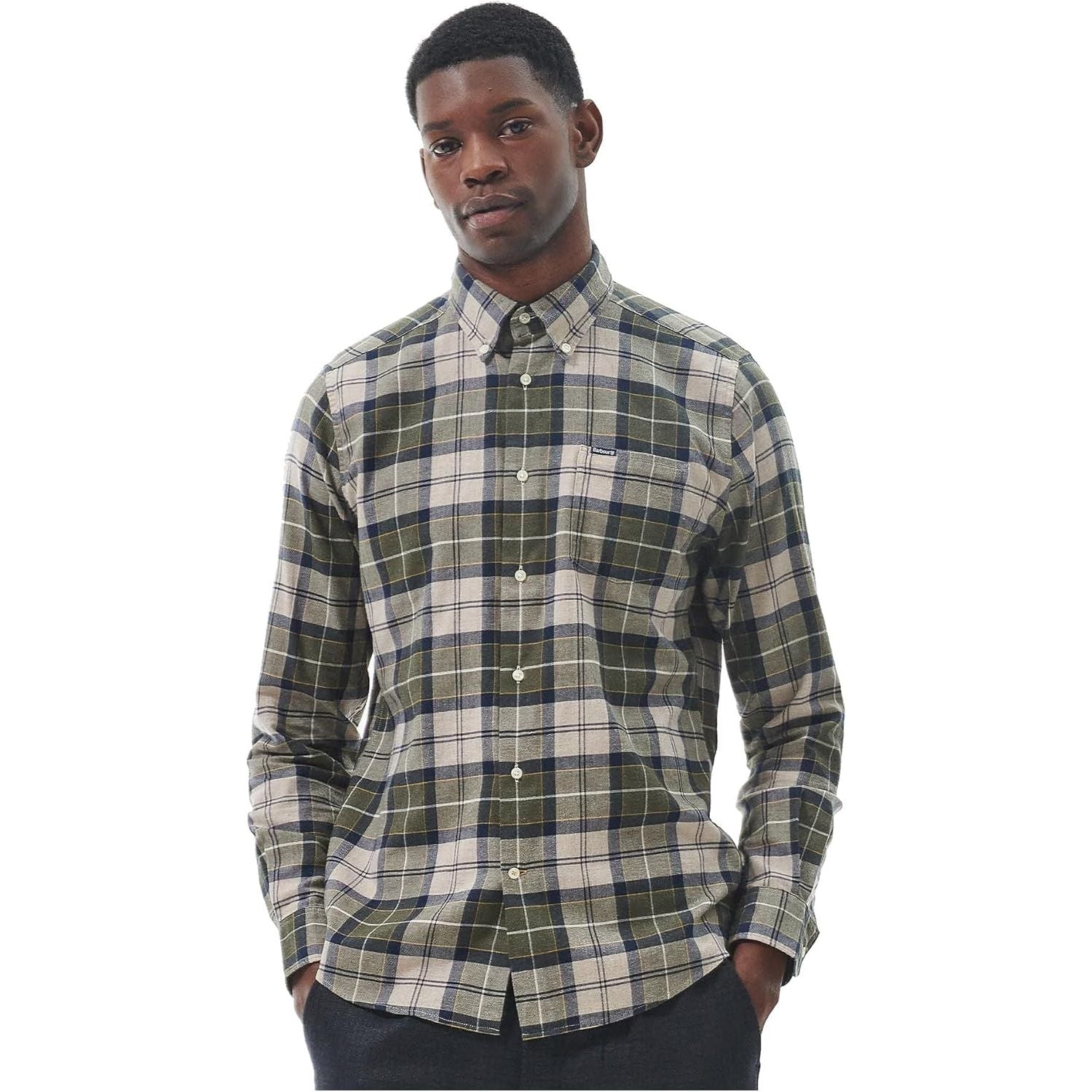 Camicia BARBOUR Uomo fortrose tailred Verde