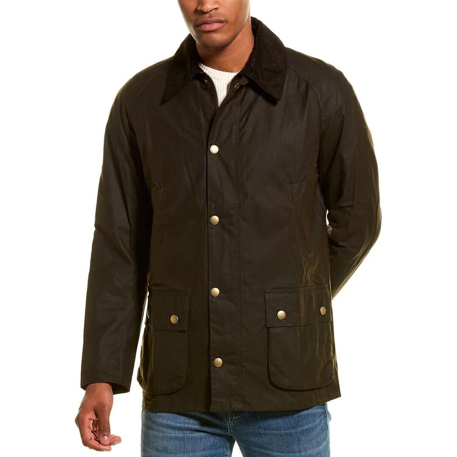 Giubbotto BARBOUR Uomo ashby wax Verde