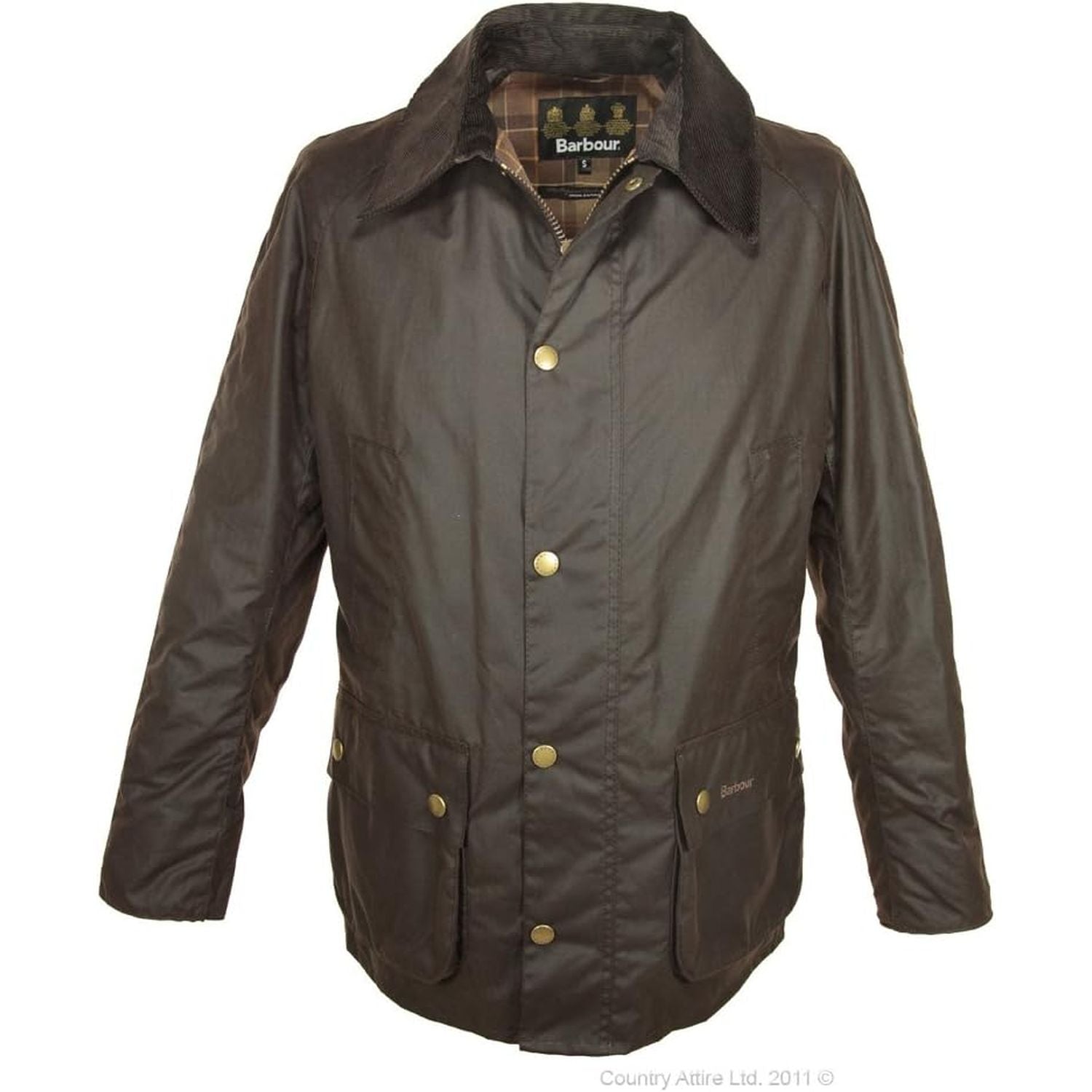 Giubbotto BARBOUR Uomo ashby wax Verde