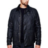 Giubbotto BARBOUR Uomo reelin wax Navy