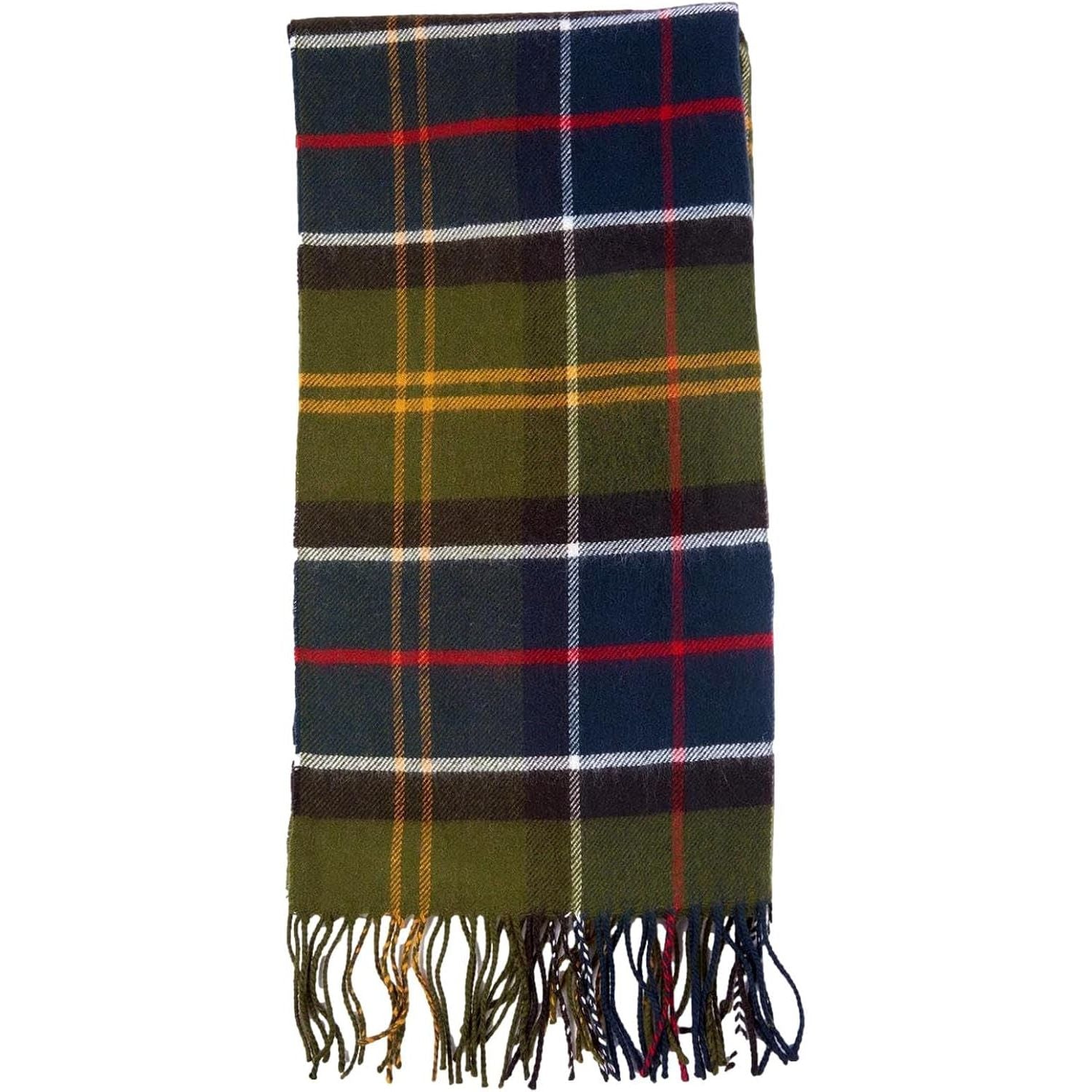 Sciarpa BARBOUR Uomo yaxley tartan Multicolore