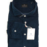 Camicia BASTONCINO Uomo simo collo 164 Blu