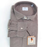 Camicia BASTONCINO Uomo simo collo 164 Marrone