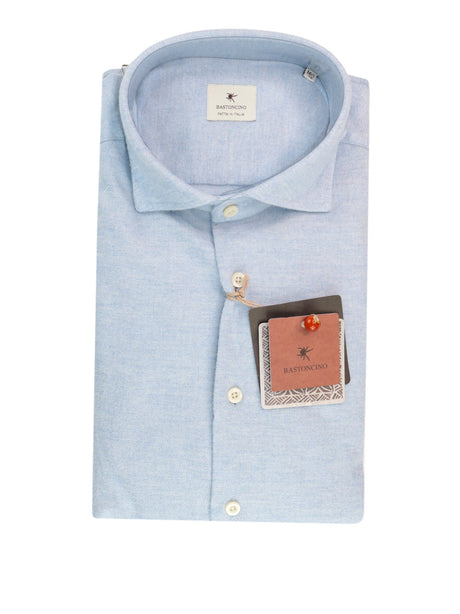 Camicia Bastoncino Uomo Simo Collo 164 Celeste Bastoncino  Angolo dello Sport