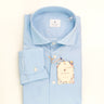 Camicia BASTONCINO Uomo simo collo 164 Celeste