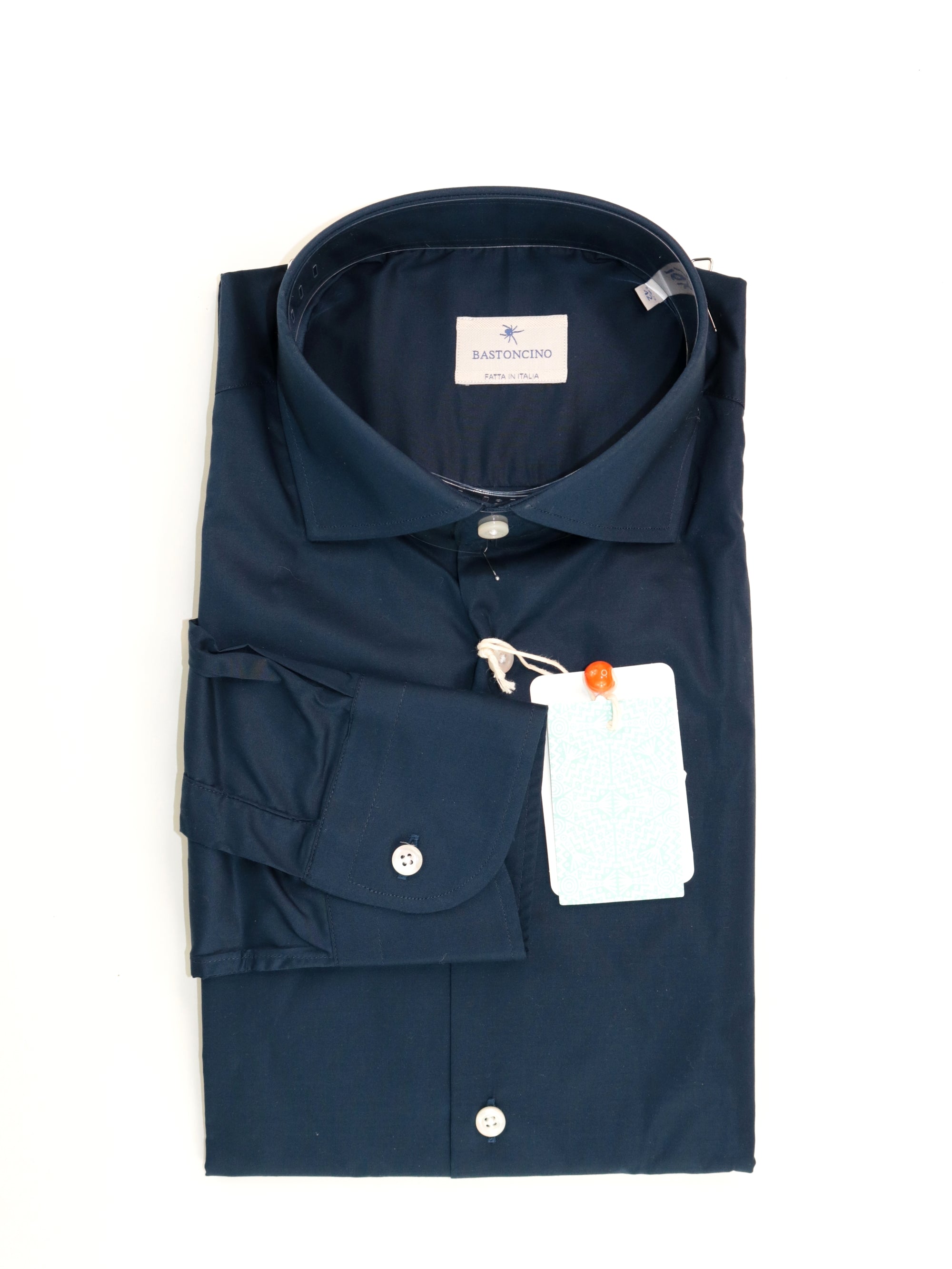 Camicia BASTONCINO Uomo simo collo 164 Blu