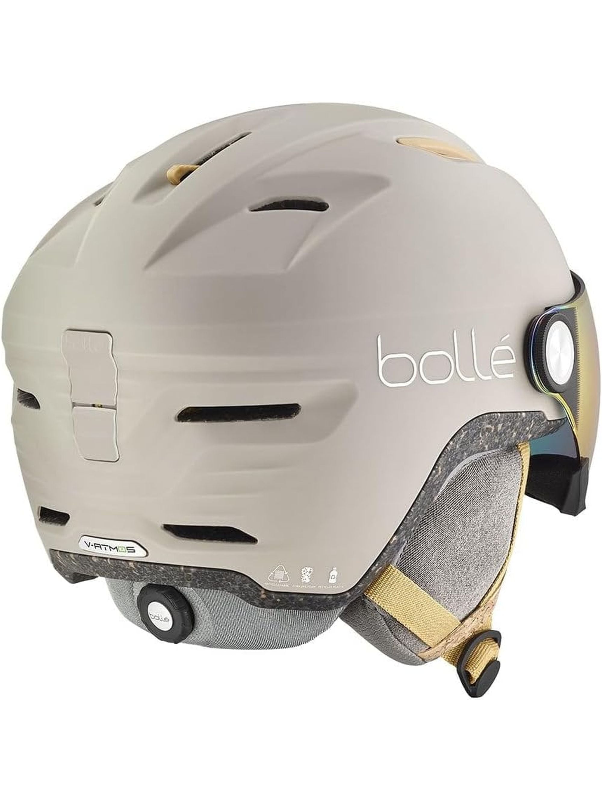 Casco BOLLE' Unisex ECO V-ATMOS Bianco