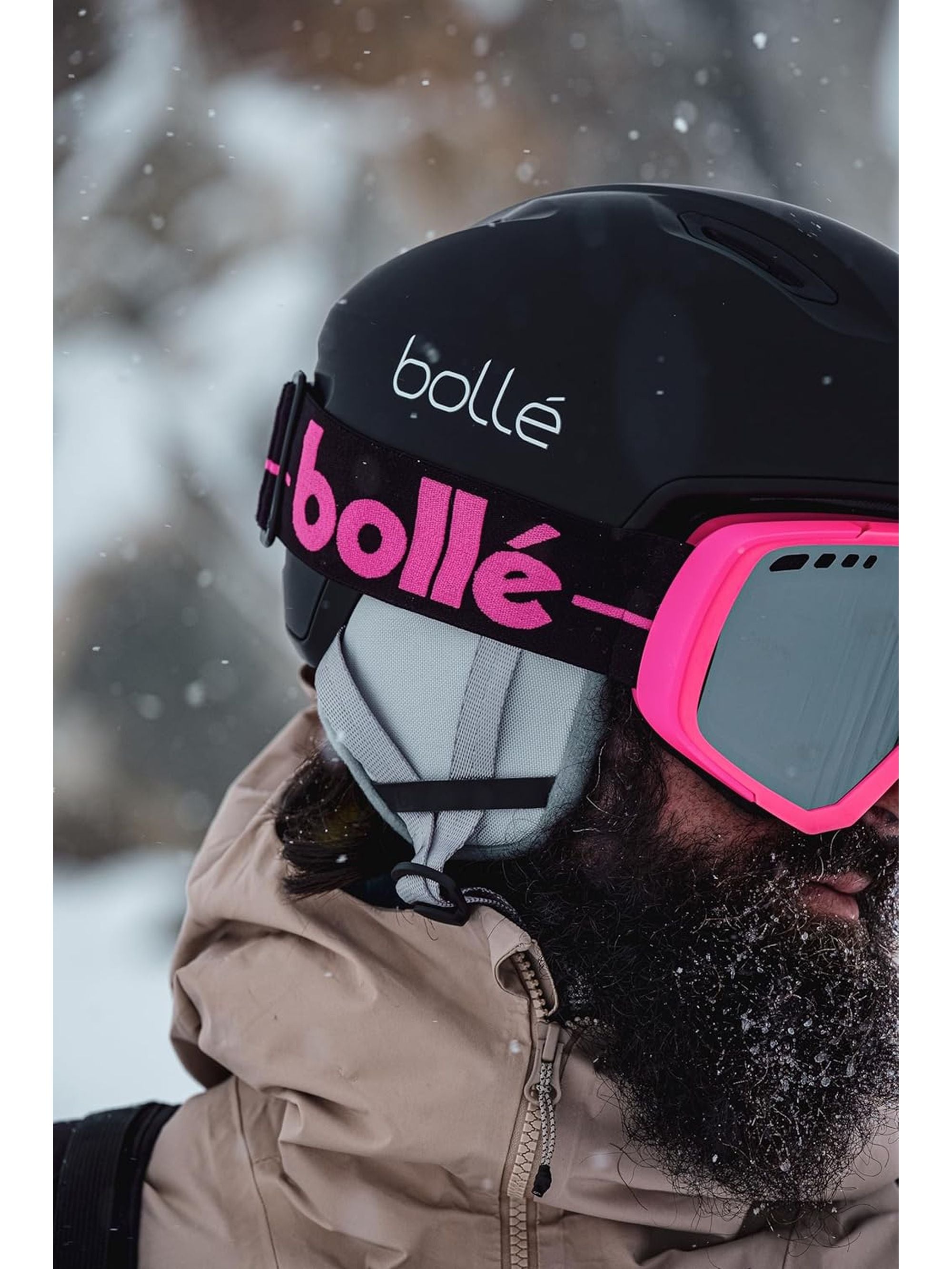 Casco BOLLE' Unisex ATMOS PURE Nero