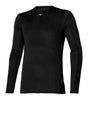 Sottomaglia Mizuno Uomo MiD-Light Weight Crew Shirt Nero Mizuno  Angolo dello Sport
