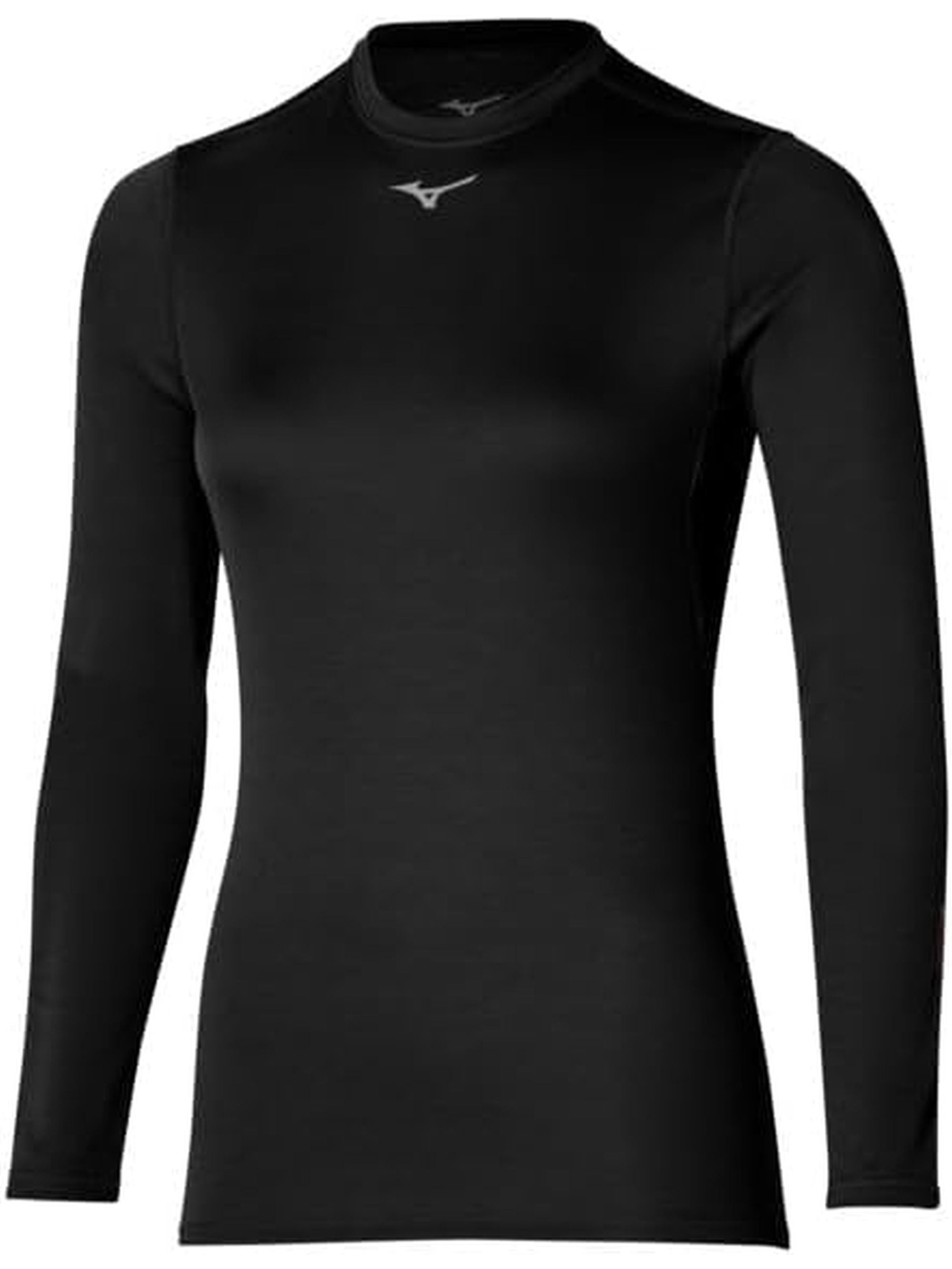 Sottomaglia MIZUNO Donna MID WEIGHT CREW SHIRT WOS Nero