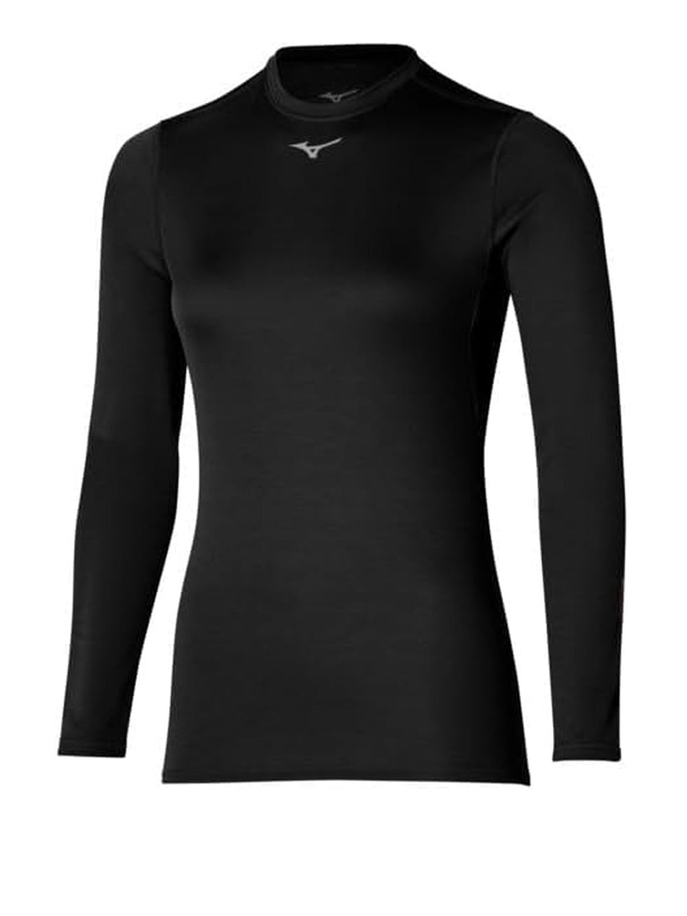 Sottomaglia Mizuno Donna Mid Weight Crew Shirt Wos Nero