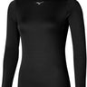 Sottomaglia MIZUNO Donna MID WEIGHT CREW SHIRT WOS Nero