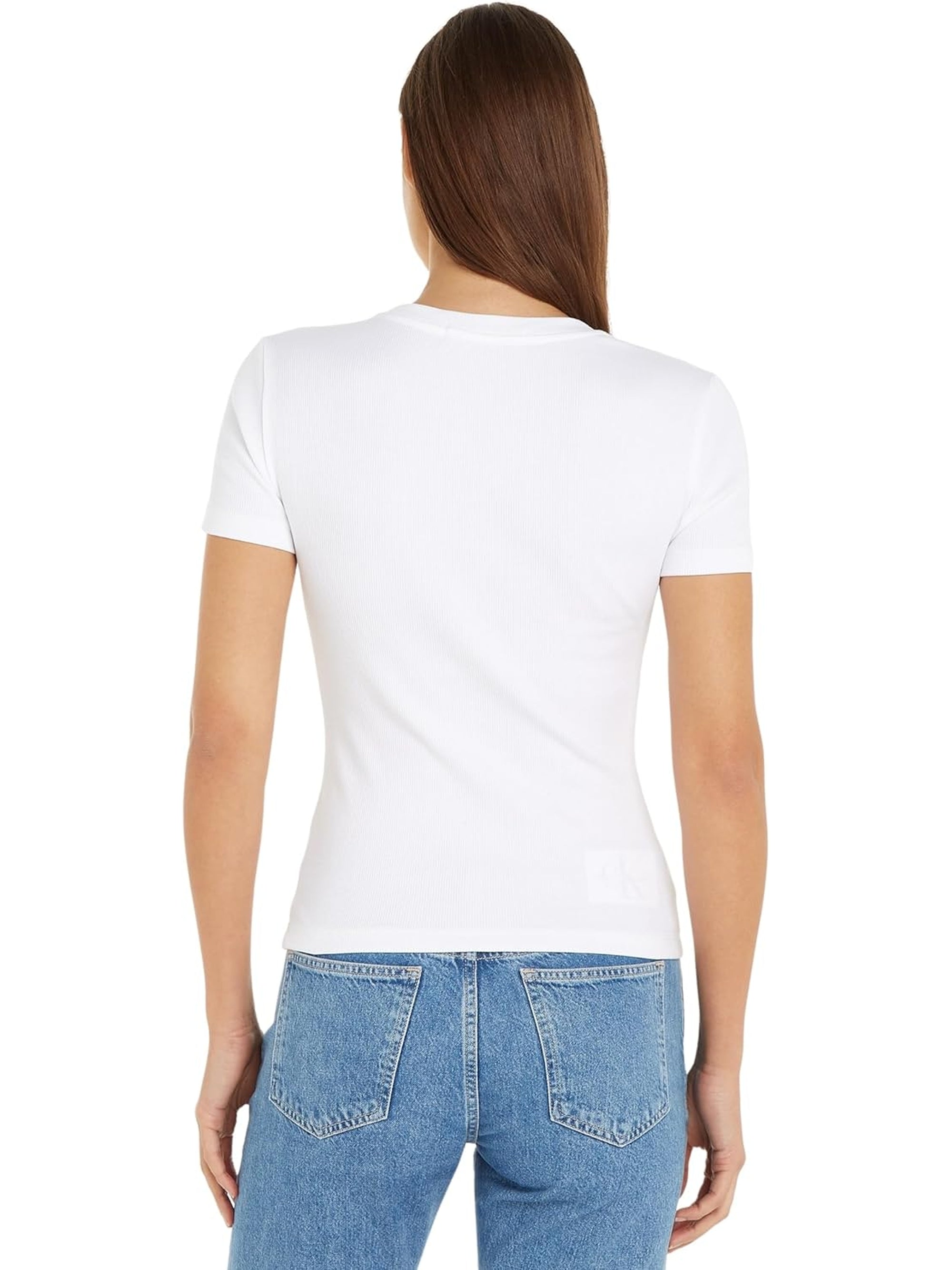 T-shirt CALVIN KLEIN Donna Bianco