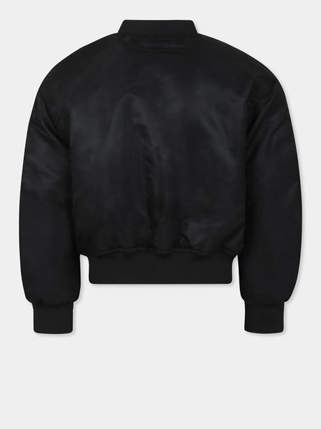 Giubbotto Calvin Klein Bambino Padded Boxy Bomber Nero Calvin Klein  Angolo dello Sport