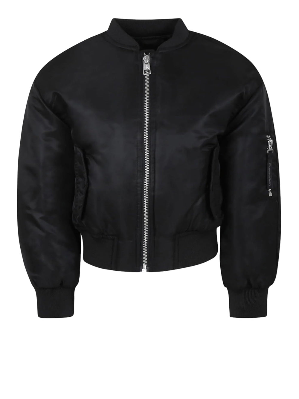 Giubbotto Calvin Klein Bambino Padded Boxy Bomber Nero Calvin Klein  Angolo dello Sport