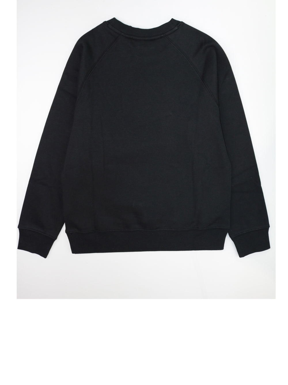 Felpa Calvin Klein Bambino Neck Emb. Fleece Crewneck Nero Calvin Klein  Angolo dello Sport