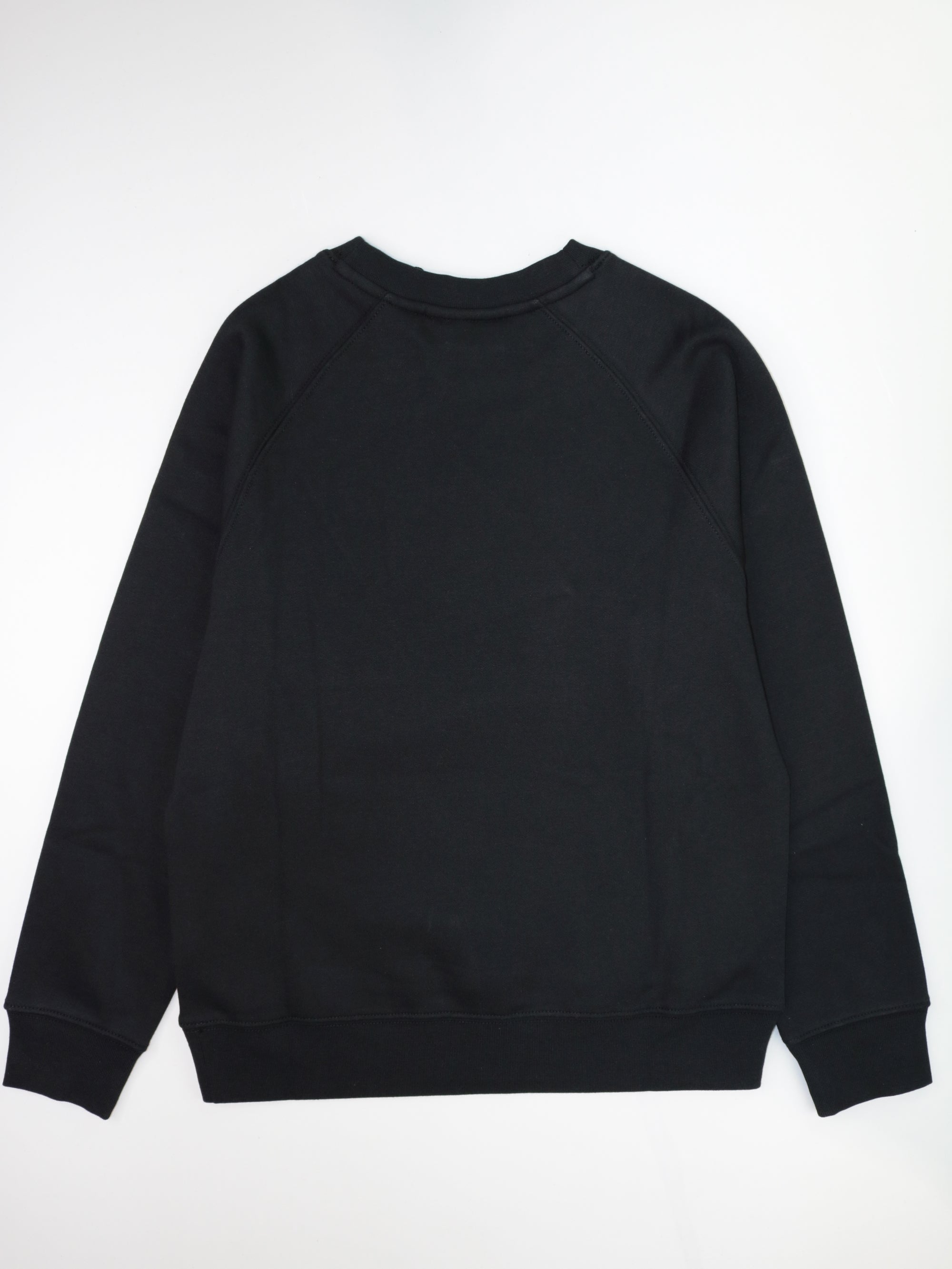 Felpa CALVIN KLEIN Bambino NECK EMB. FLEECE CREWNECK Nero