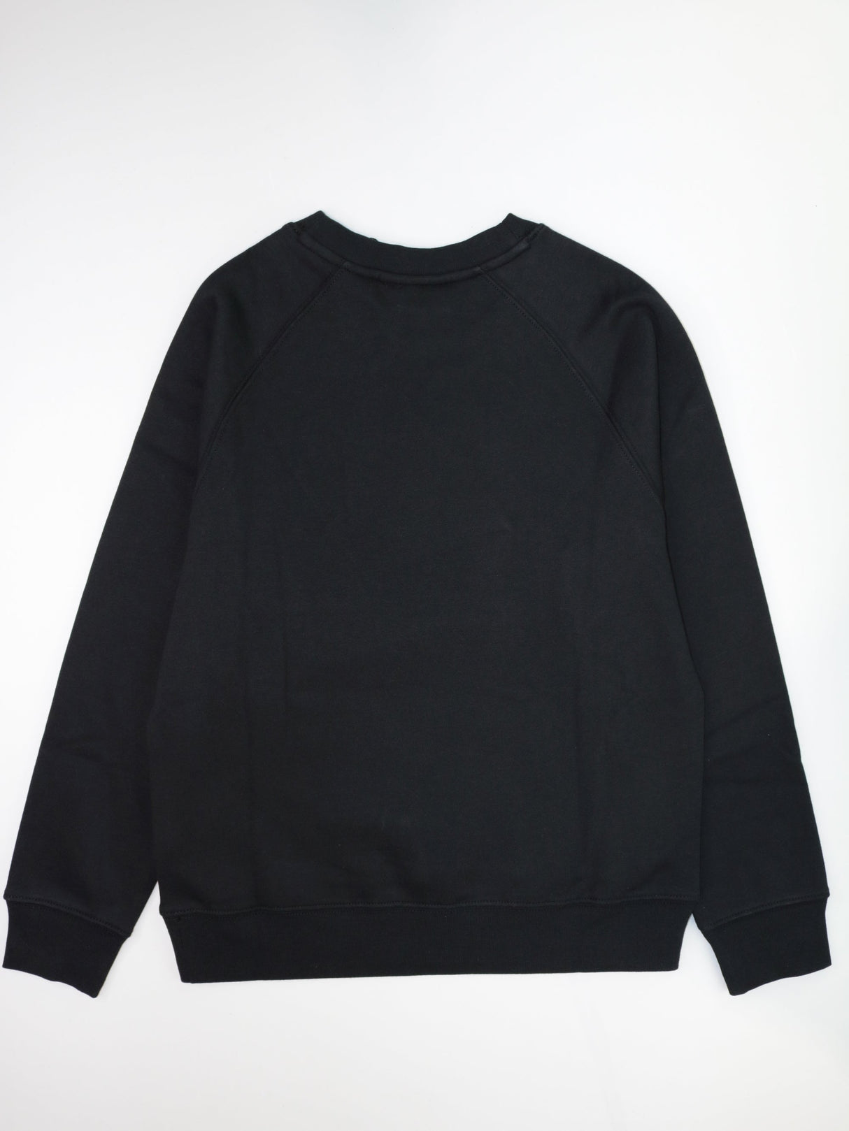 Felpa Calvin Klein Bambino Neck Emb. Fleece Crewneck Nero Calvin Klein  Angolo dello Sport