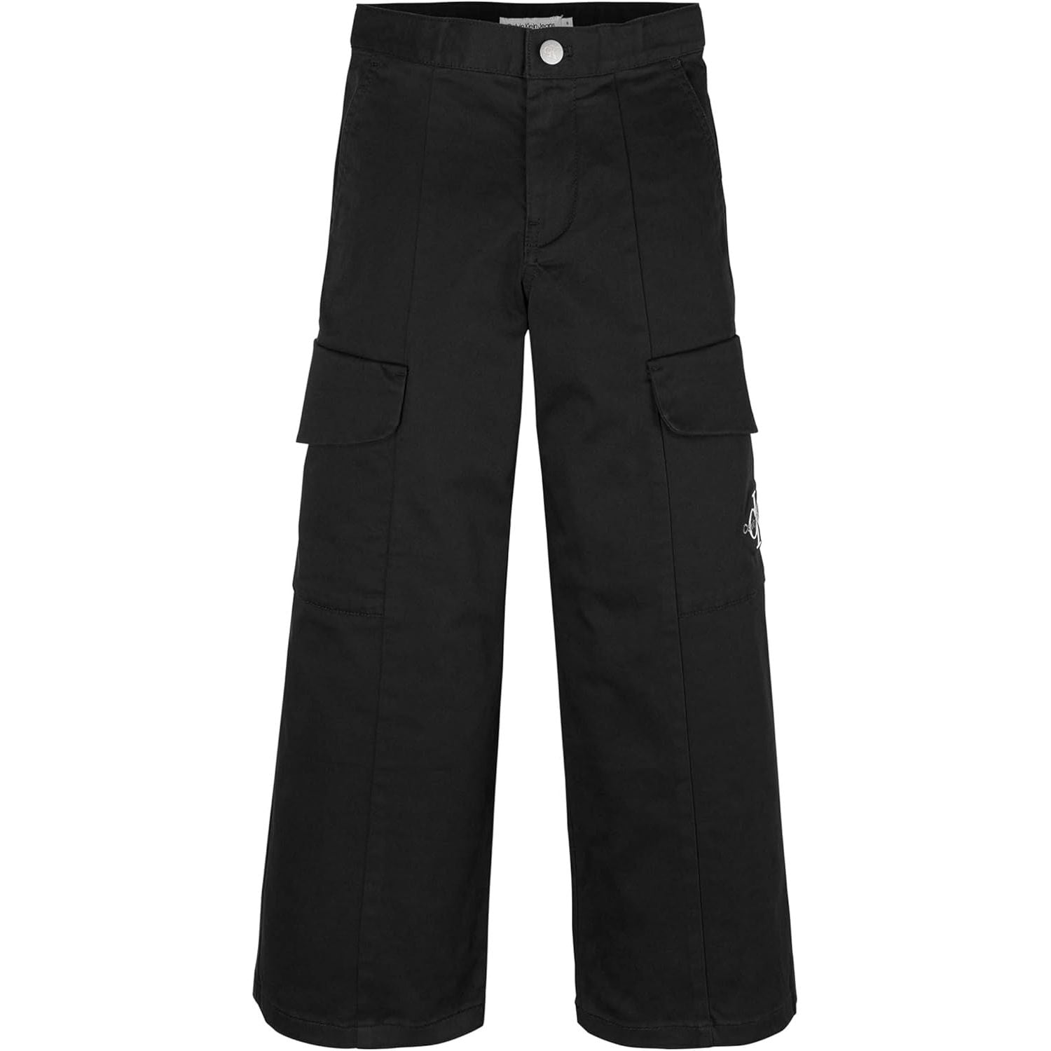 Pantalone CALVIN KLEIN Bambina CLEAN UTILITY CARGO PANTS Nero