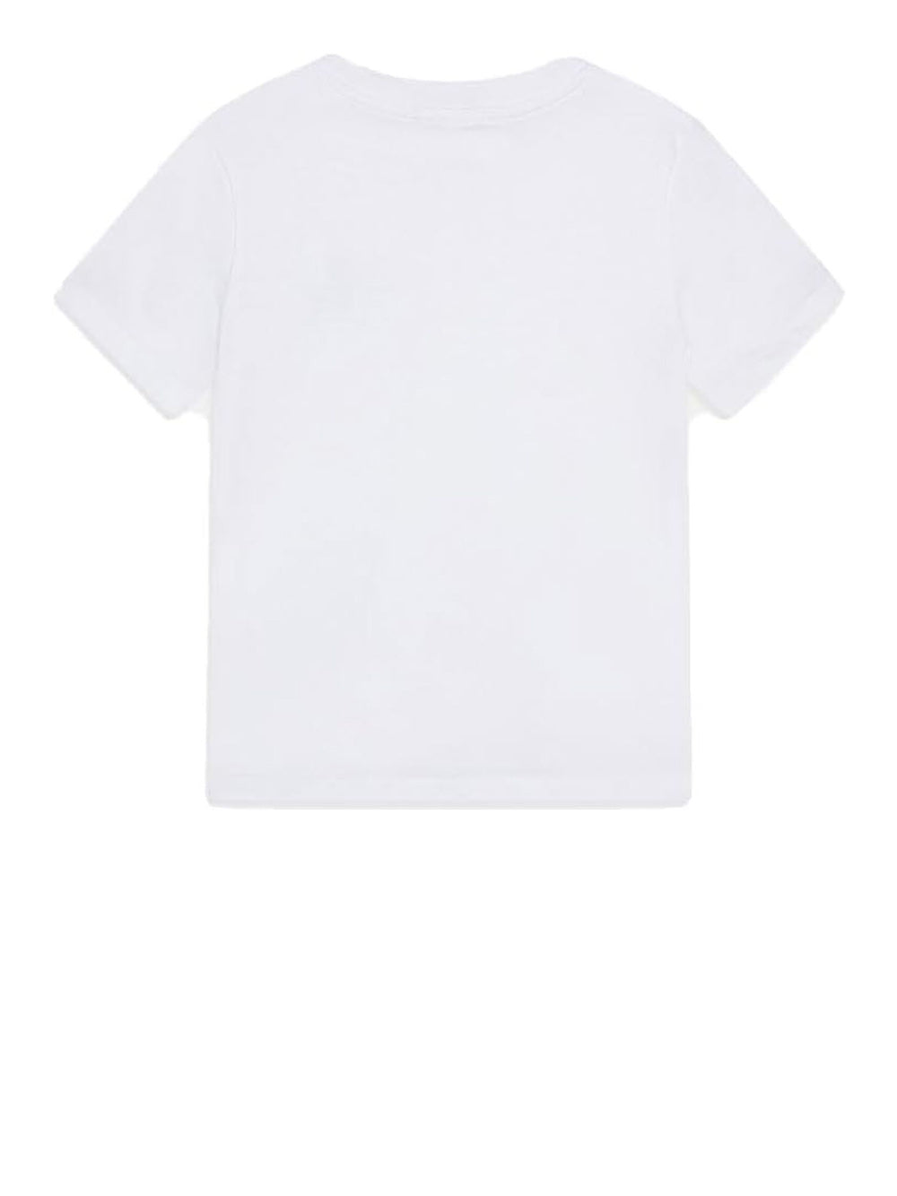 T-Shirt Calvin Klein Bambino Chest Monogram Bianco
