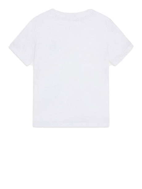 T-Shirt Calvin Klein Bambino Chest Monogram Bianco Calvin Klein  Angolo dello Sport