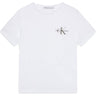 T-shirt CALVIN KLEIN Bambino CHEST MONOGRAM Bianco