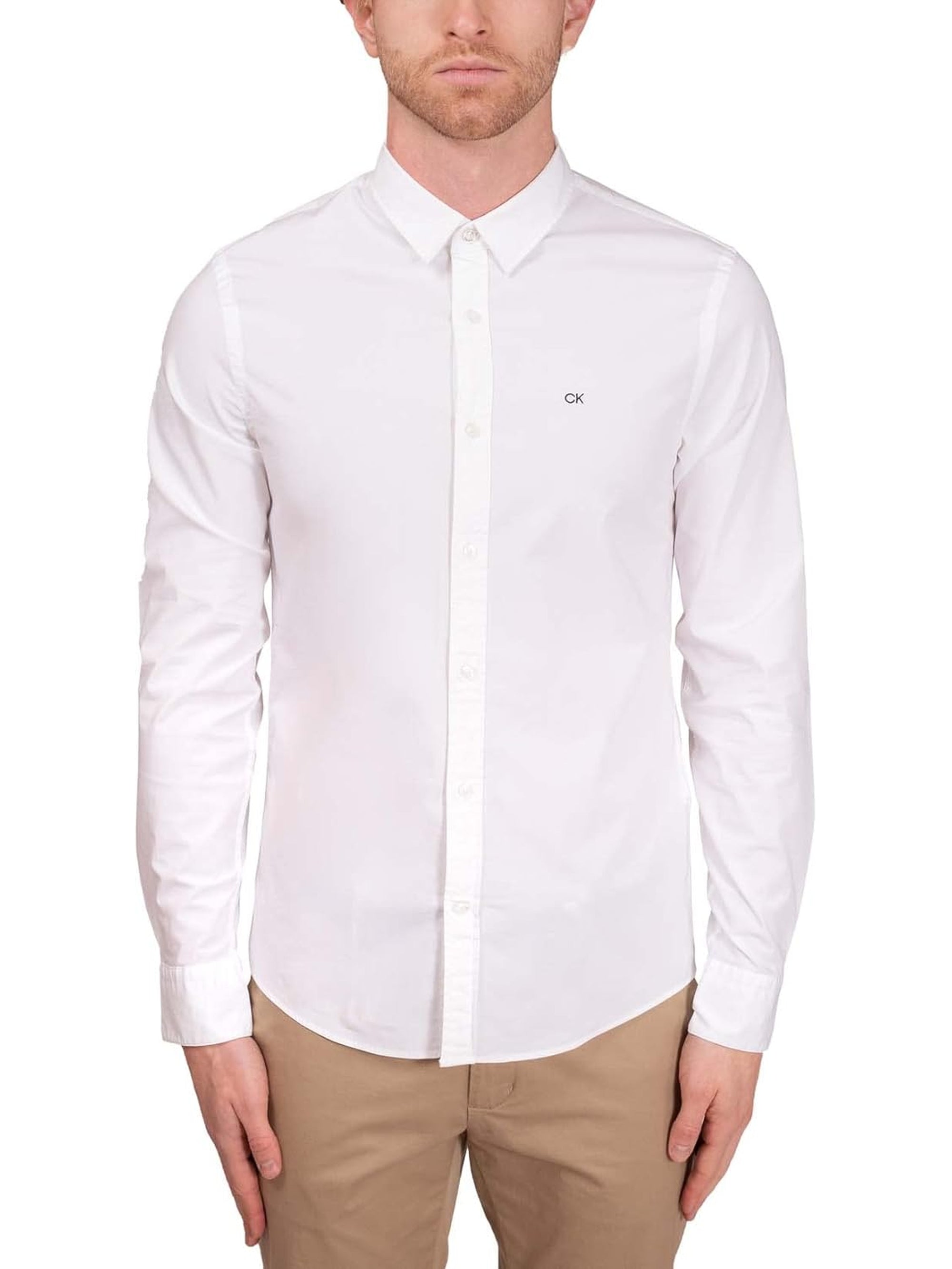 Camicia CALVIN KLEIN Uomo Bianco