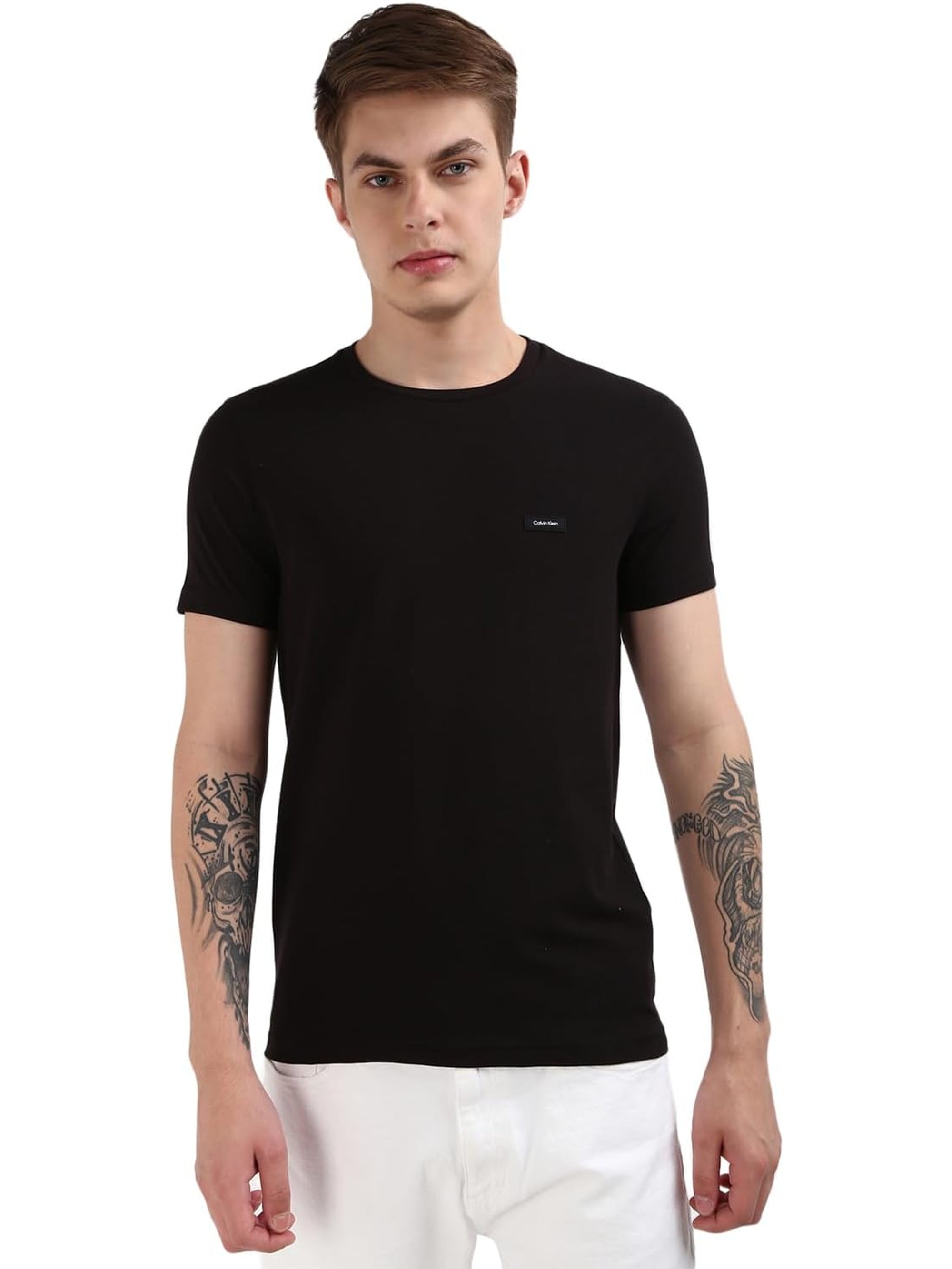 T-shirt CALVIN KLEIN Uomo Nero