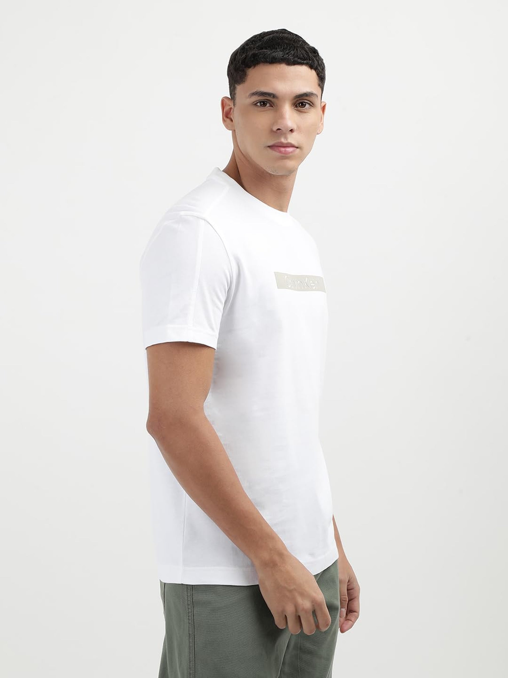 T-shirt CALVIN KLEIN Uomo Bianco