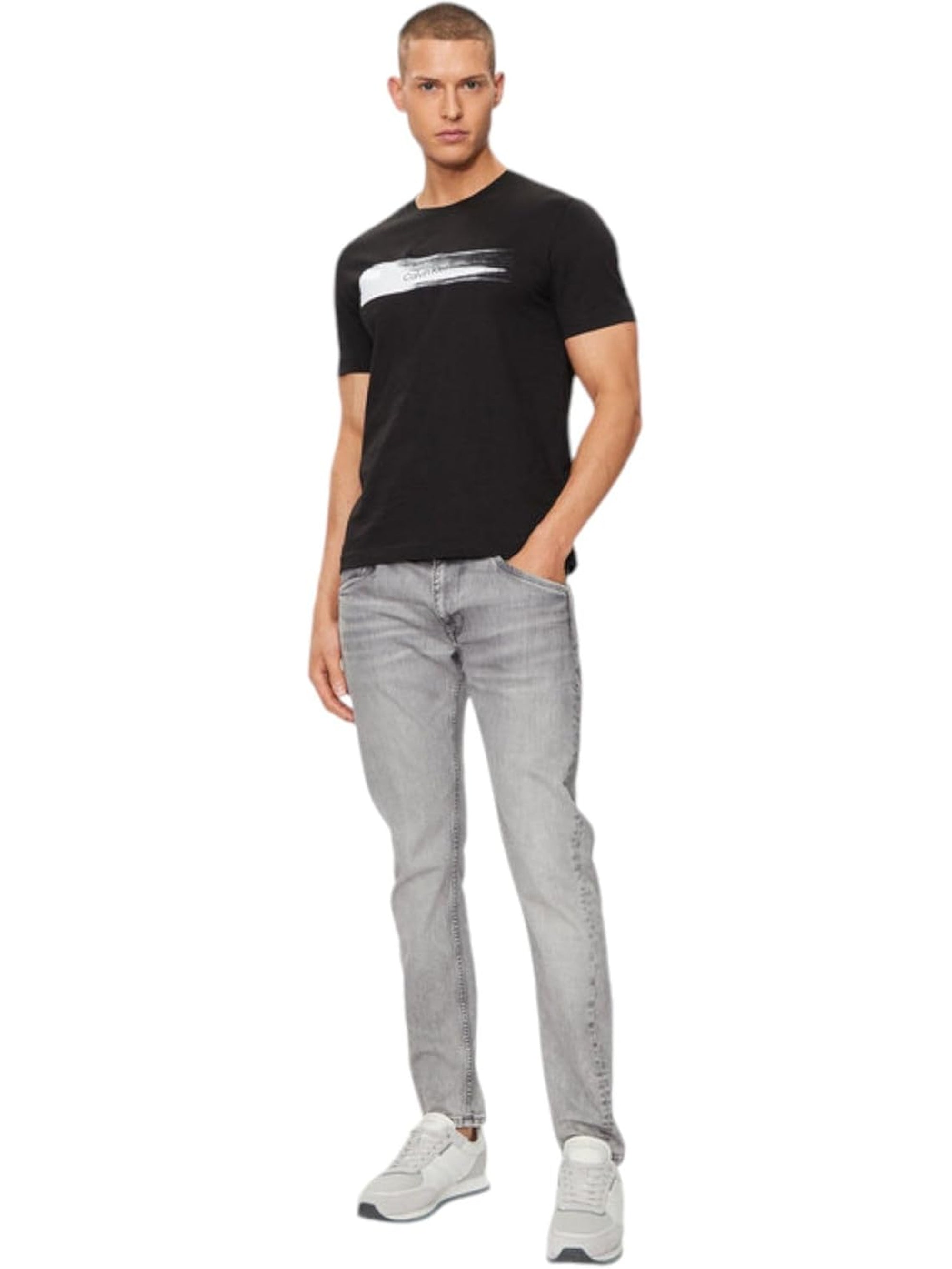 T-shirt CALVIN KLEIN Uomo Nero