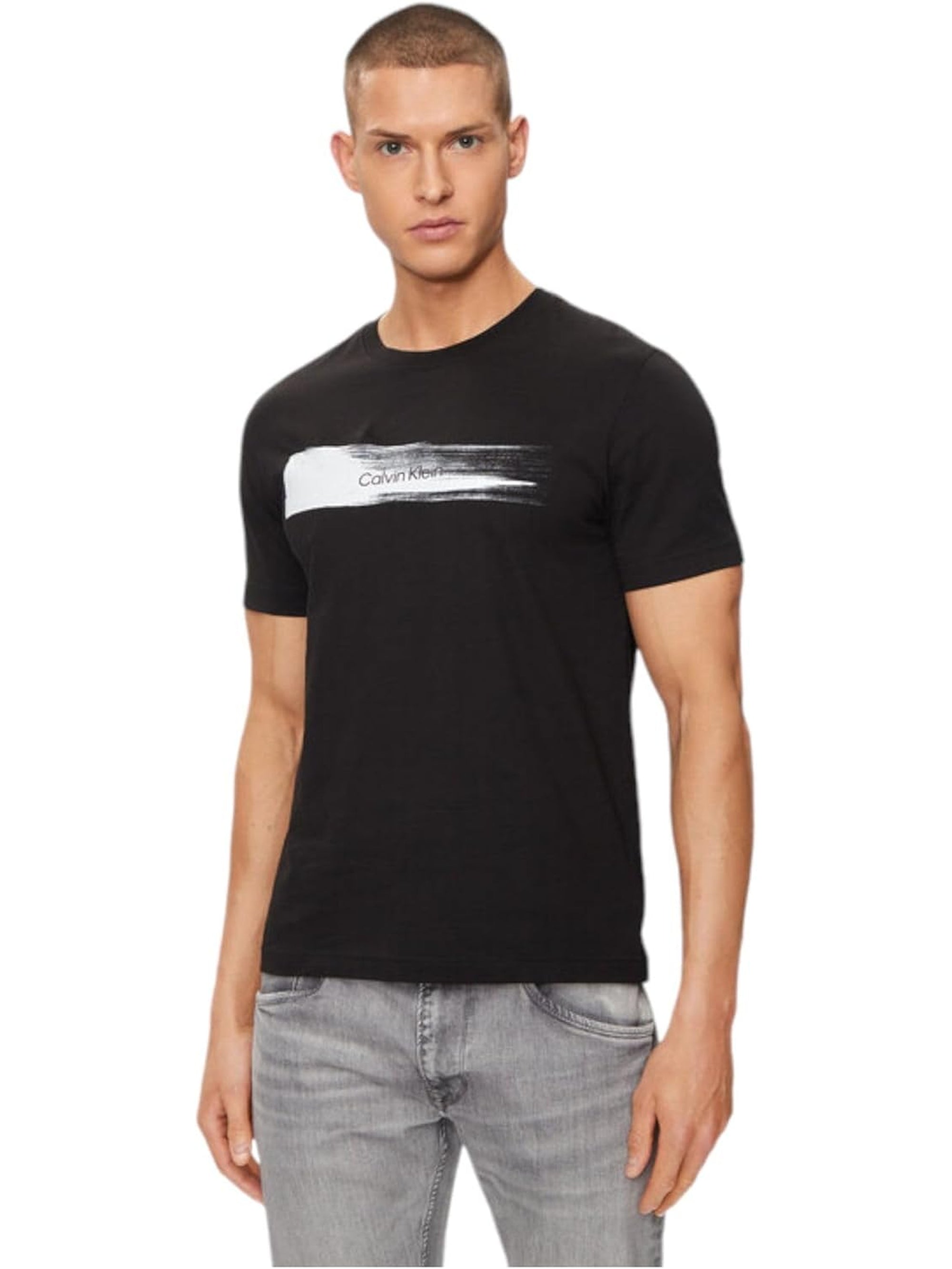 T-shirt CALVIN KLEIN Uomo Nero