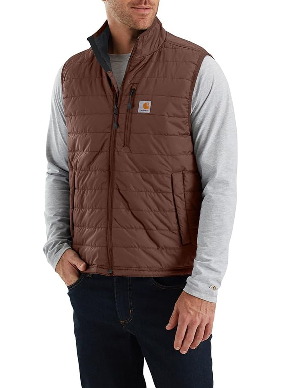 Gilet Carhartt Uomo Marrone Carhartt  Angolo dello Sport