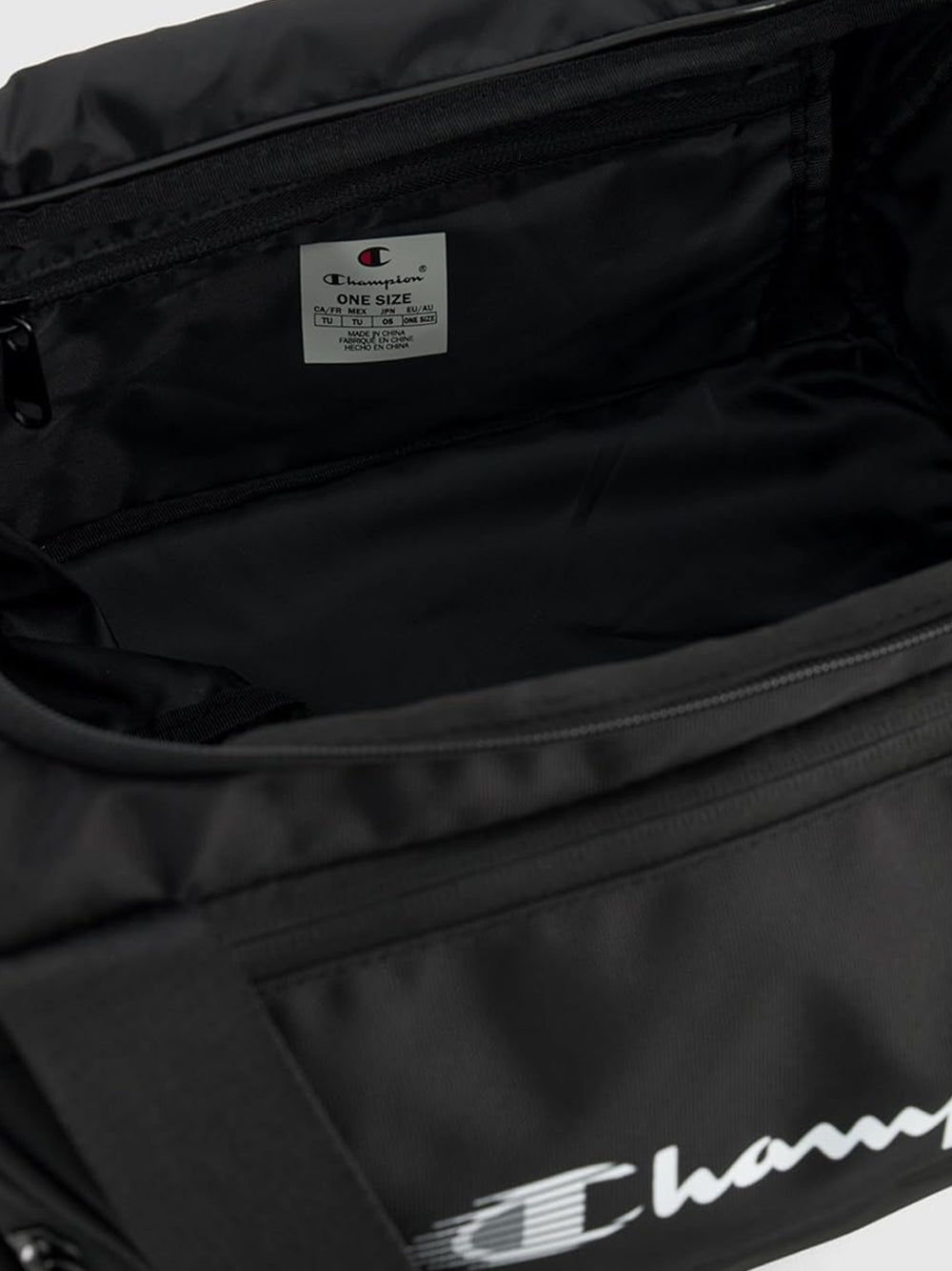 Borsone Champion Unisex Nero