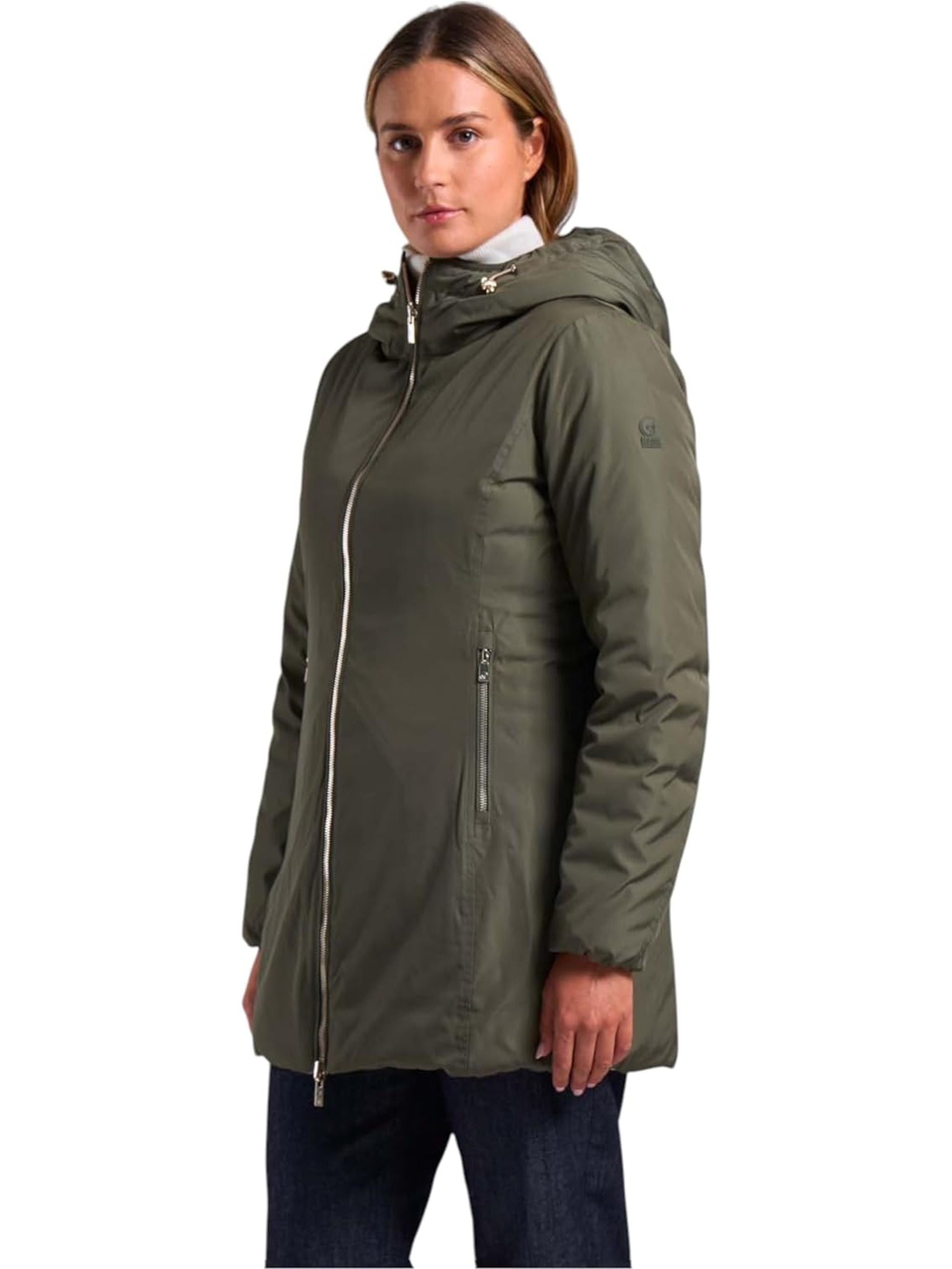 Piumino CIESSE PIUMINI Donna KALIE - 800FP REVERSIBLE Verde