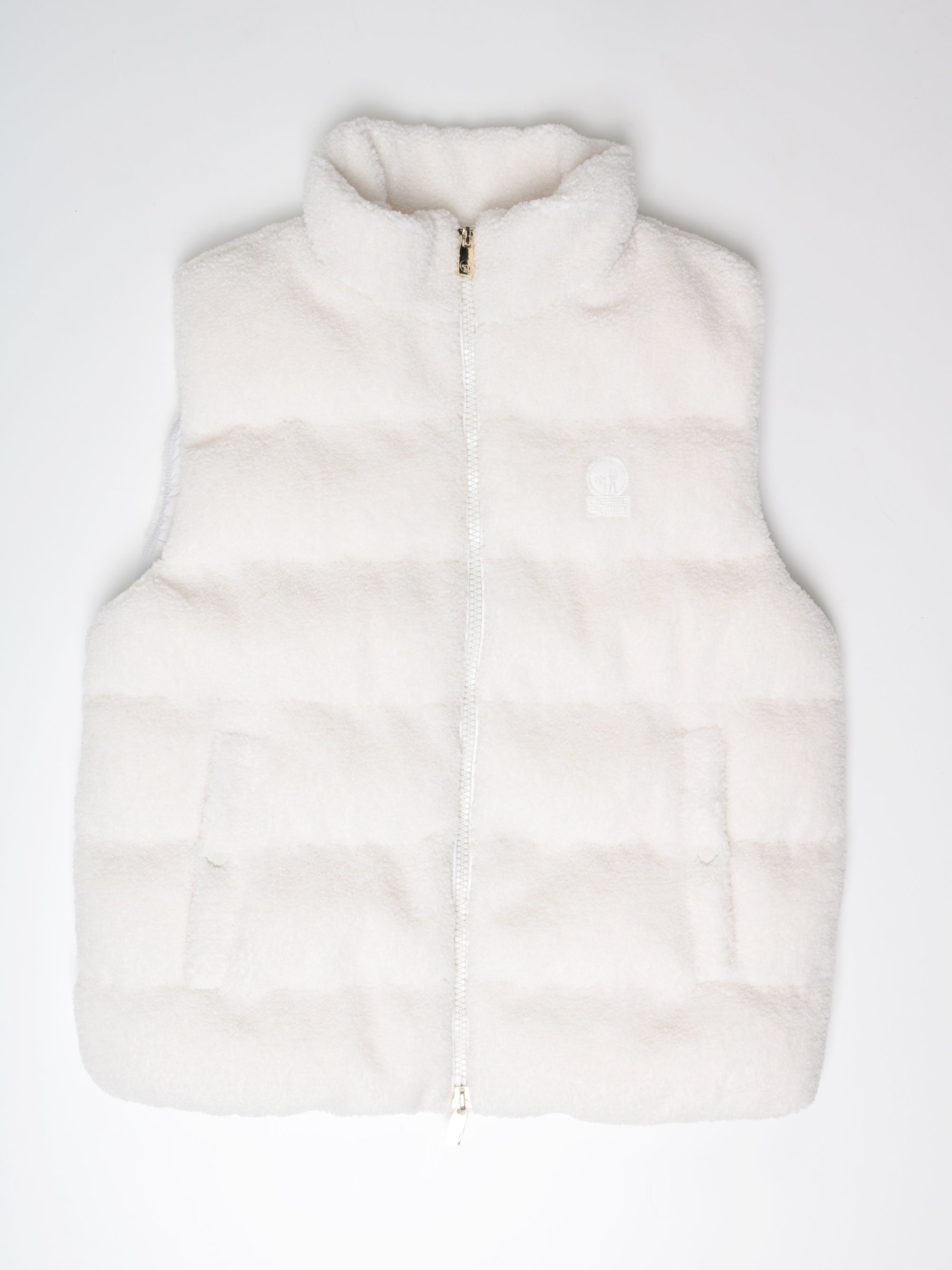 Gilet CIESSE PIUMINI Donna DALL - HYBRID TEDDY Bianco