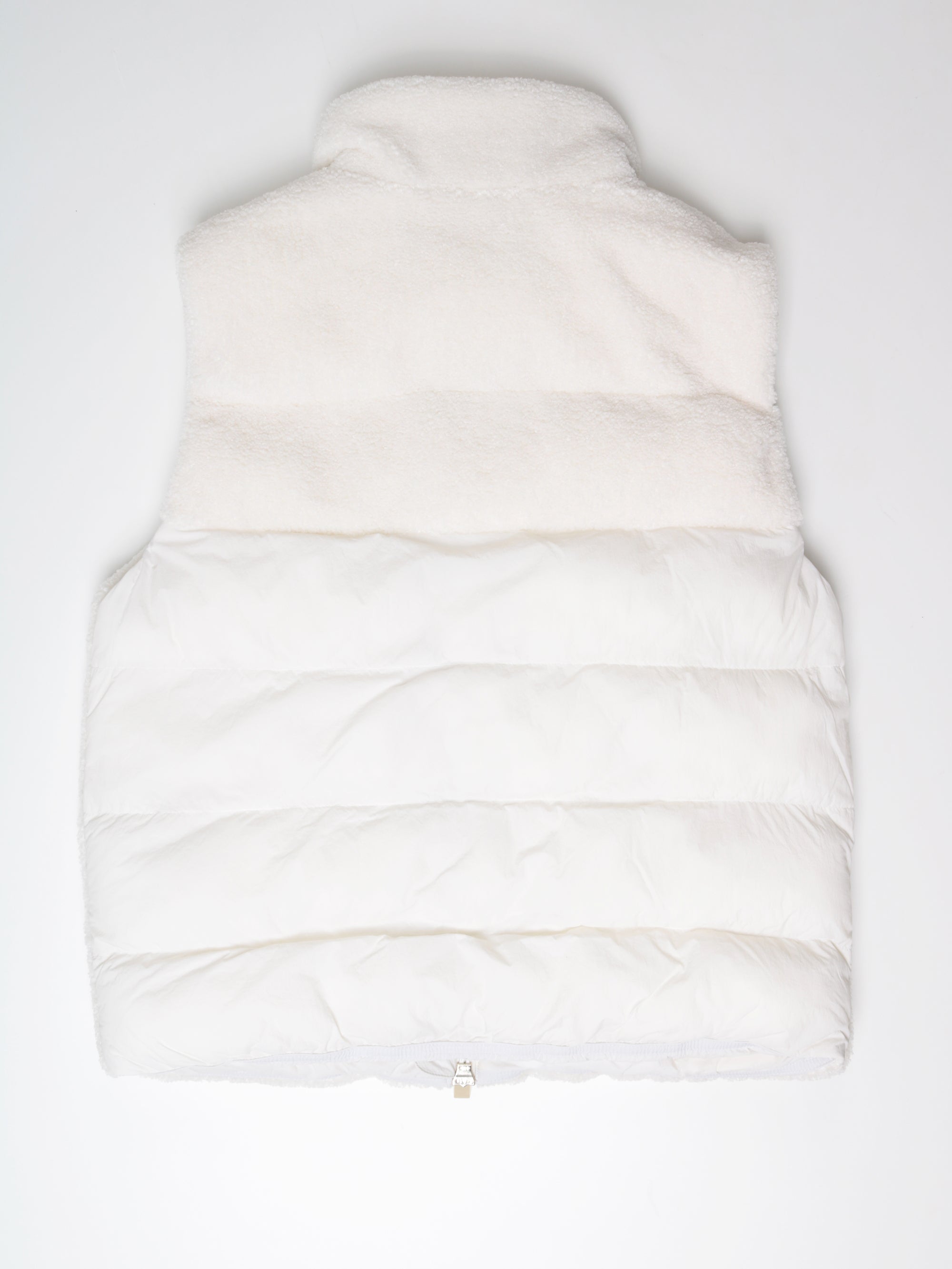 Gilet CIESSE PIUMINI Donna DALL - HYBRID TEDDY Bianco