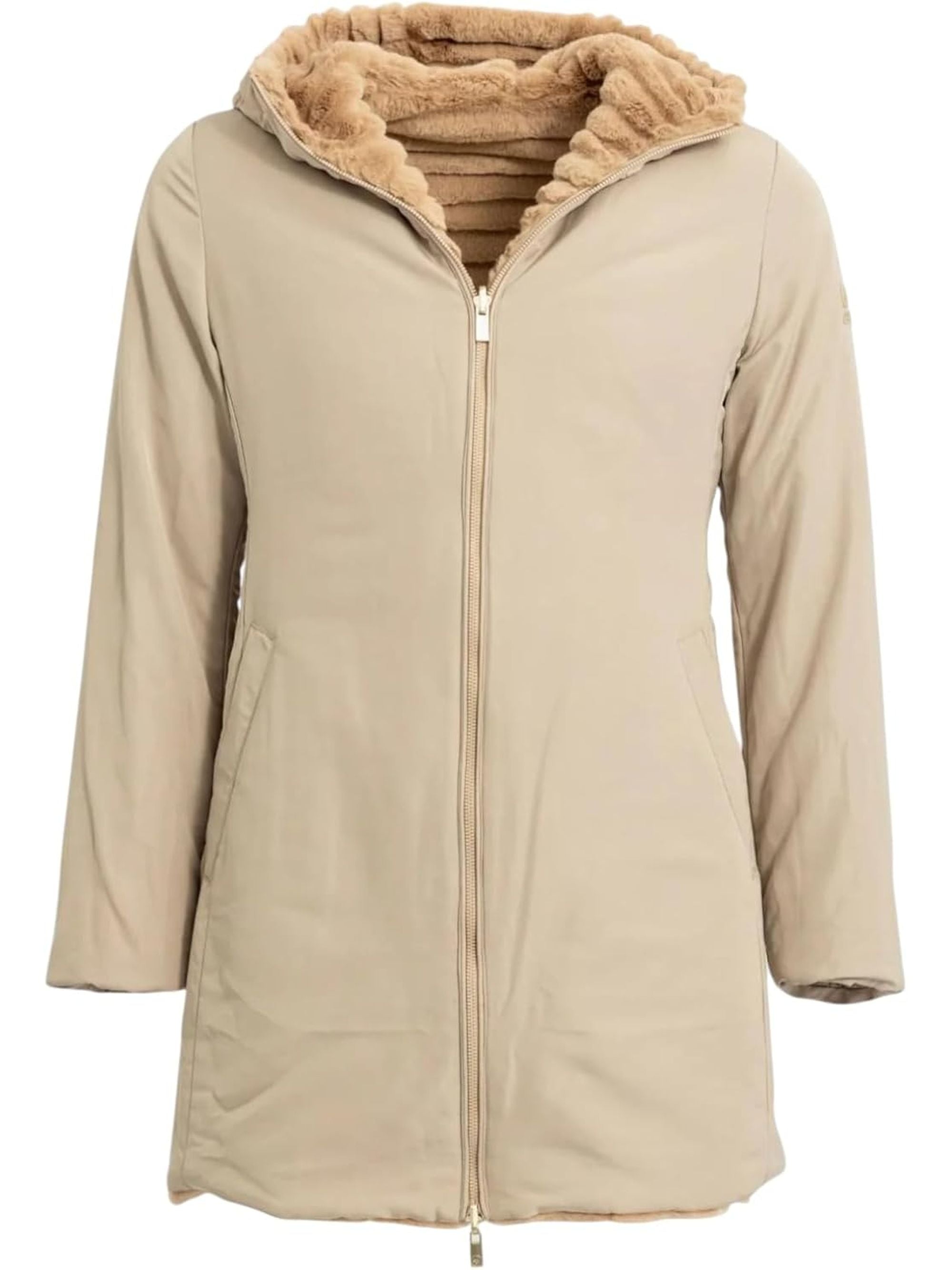 Giubbotto CIESSE PIUMINI Donna ISIRIA 2.0 - ECO REVERSIBLE Beige