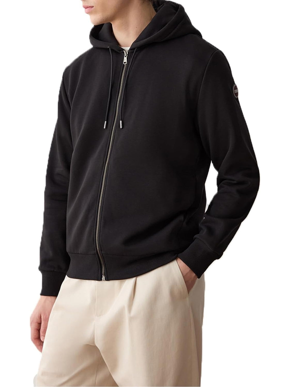 Felpa Colmar Uomo Zip Con Cappuccio Nero Colmar  Angolo dello Sport