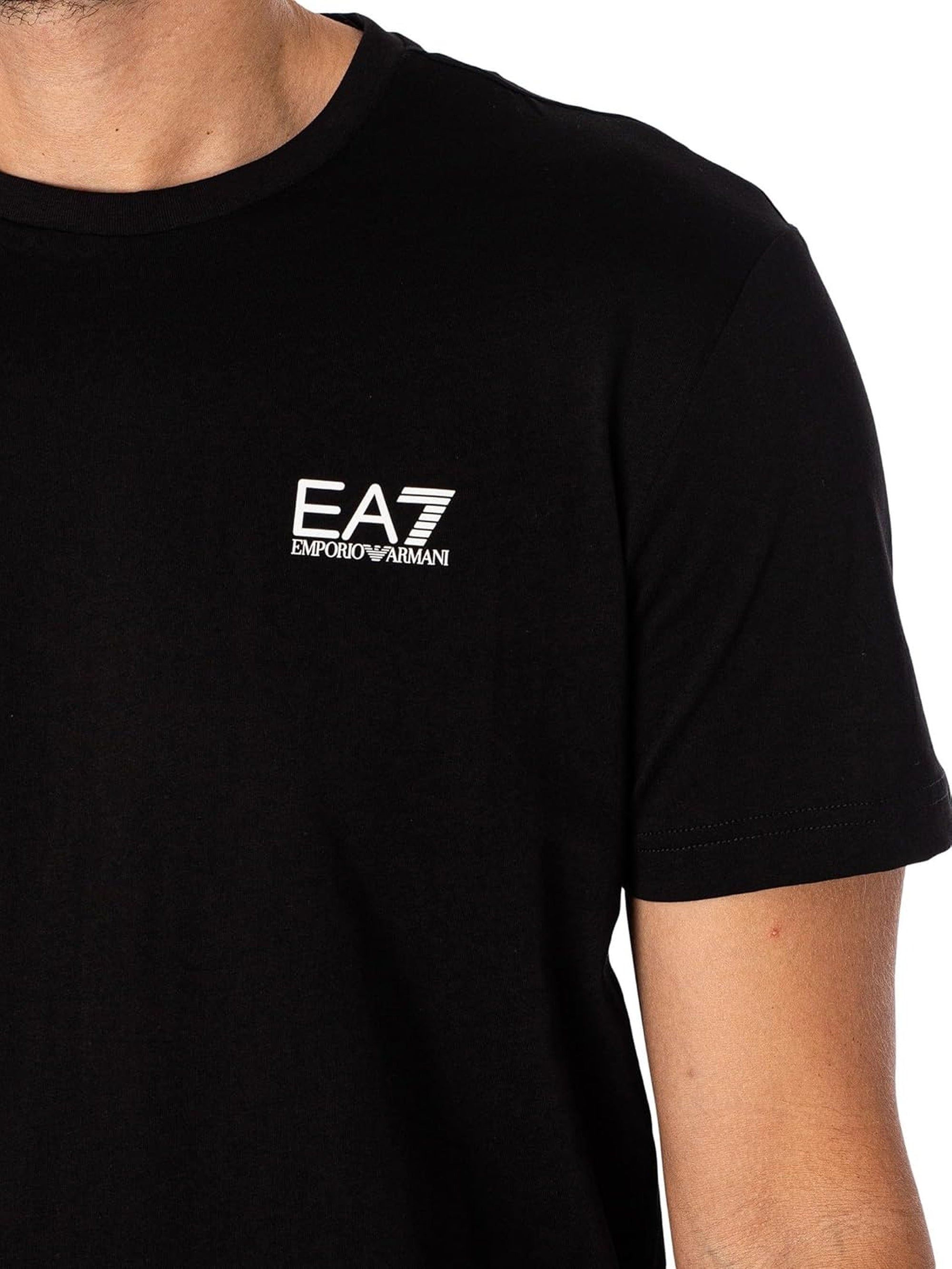 T-shirt EA7 Uomo Nero