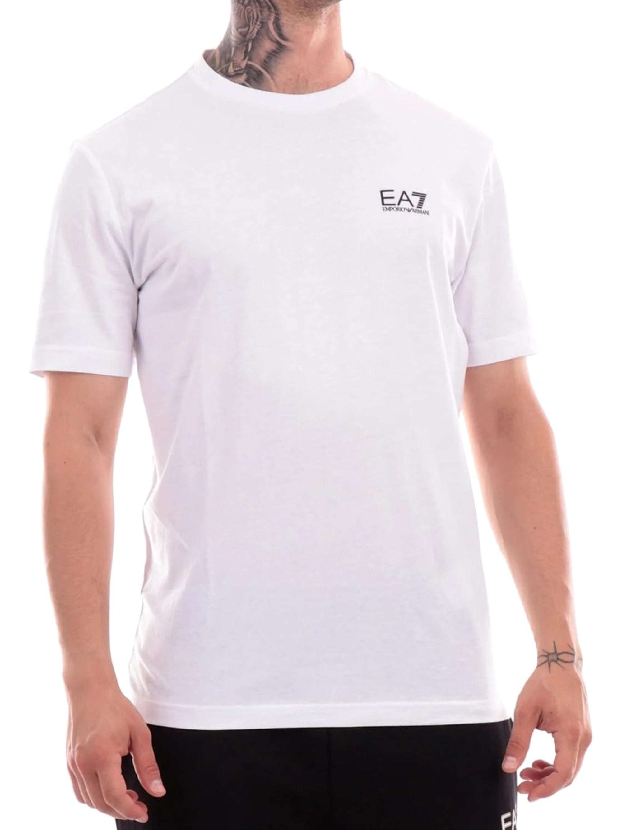 T-shirt EA7 Uomo Bianco