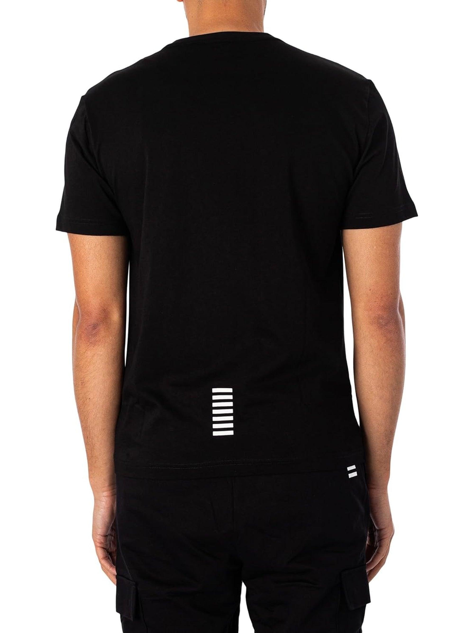 T-shirt EA7 Uomo Nero