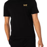 T-shirt EA7 Uomo Nero