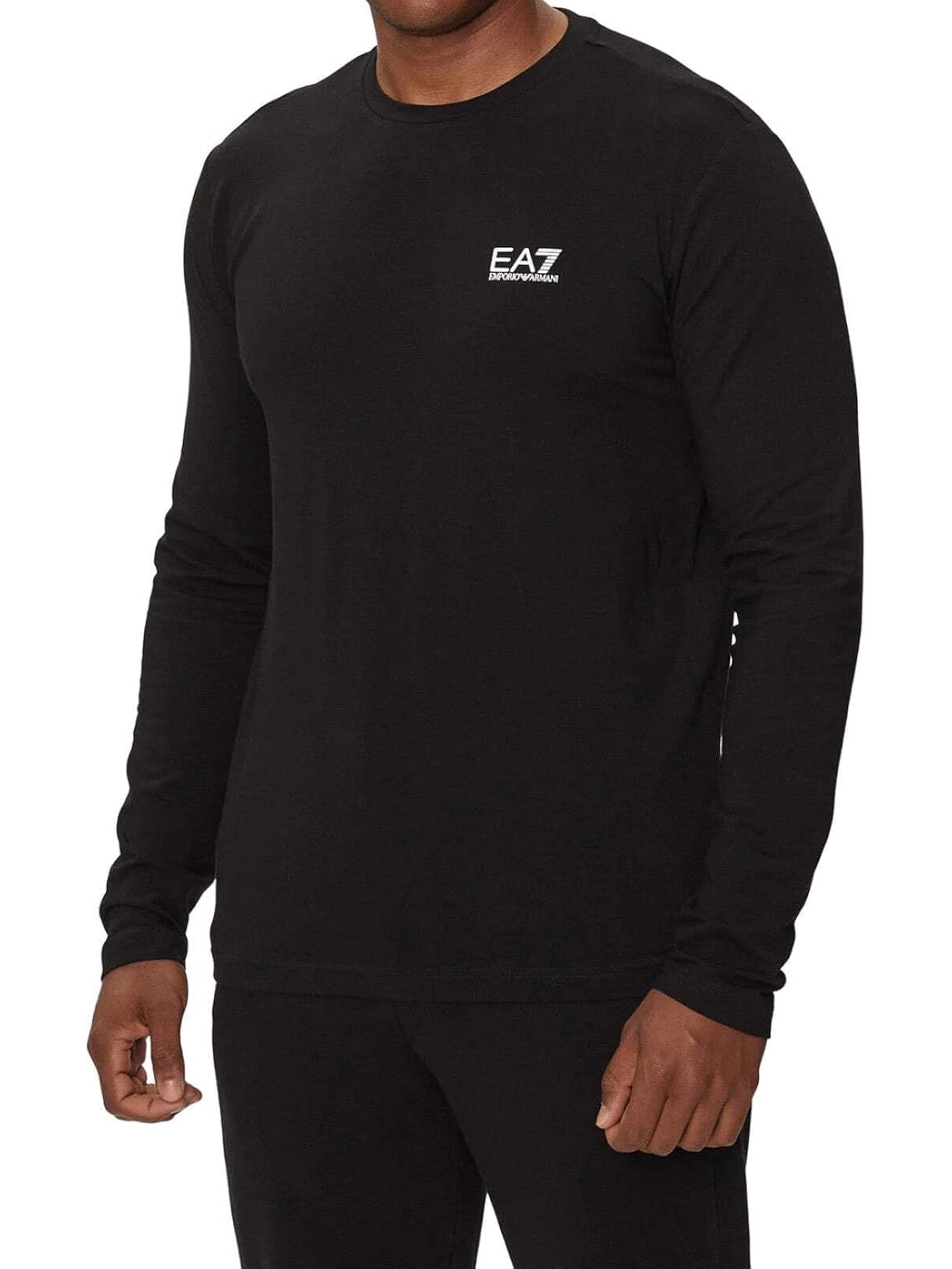 T-shirt EA7 Uomo Nero